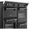 Stoves DX RCA RICH 110Ei ZLS - Black 110cm Induction Range Cooker - 196L Capacity - A Energy Rating