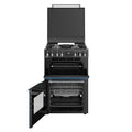 ST DX MRA RICH 60DF TWB 444411994 - Twilight Blue 60cm Dual Fuel Range Cooker - 4 Burners
