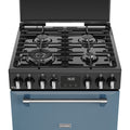 ST DX MRA RICH 60DF TWB 444411994 - Twilight Blue 60cm Dual Fuel Range Cooker - 4 Burners