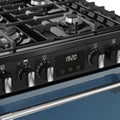 ST DX MRA RICH 60DF TWB 444411994 - Twilight Blue 60cm Dual Fuel Range Cooker - 4 Burners