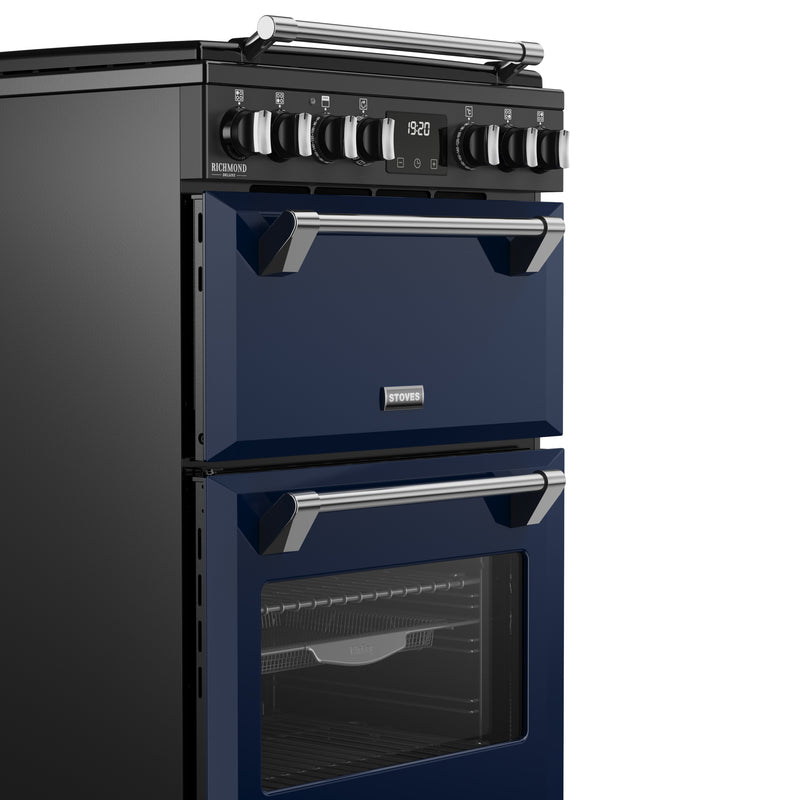 ST DX MRA RICH 60DF MBL 444411995 - Midnight Blue Range Cooker - Dual Fuel - 60cm