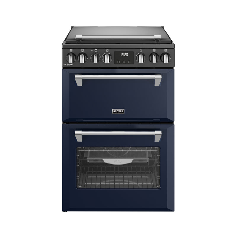 ST DX MRA RICH 60DF MBL 444411995 - Midnight Blue Range Cooker - Dual Fuel - 60cm