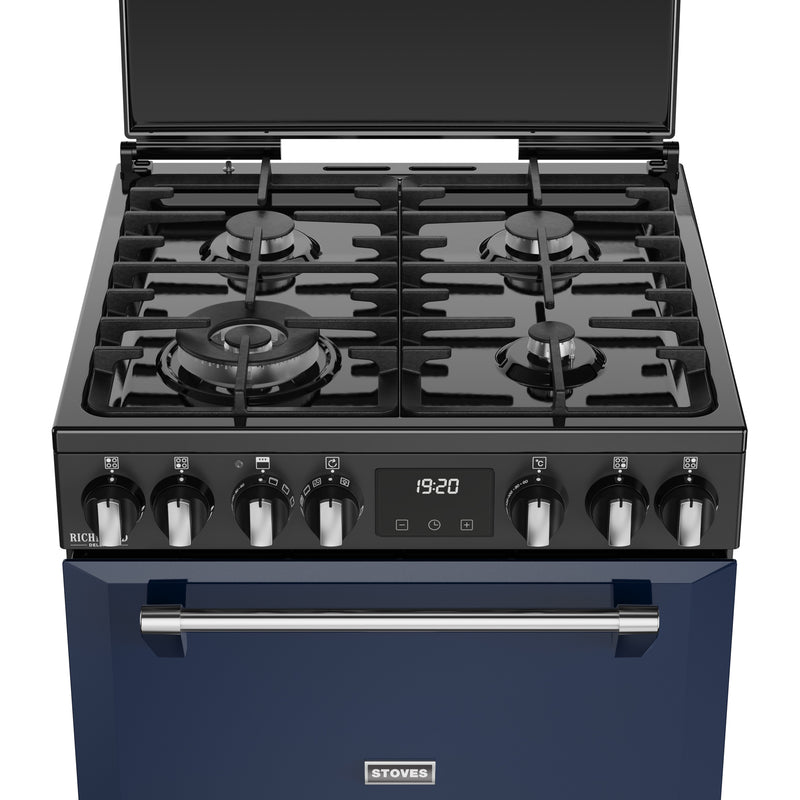 ST DX MRA RICH 60DF MBL 444411995 - Midnight Blue Range Cooker - Dual Fuel - 60cm