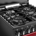 ST DX MRA RICH 60DF GAR 444411997 - Garnet Red 60cm Dual Fuel Range Cooker - 4 Burners