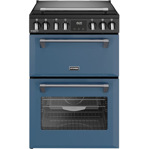 ST DX MRA RICH 60Ei RTY TWB 444411999 - Blue Dual Fuel Range Cooker - Double Oven - A Energy Rated