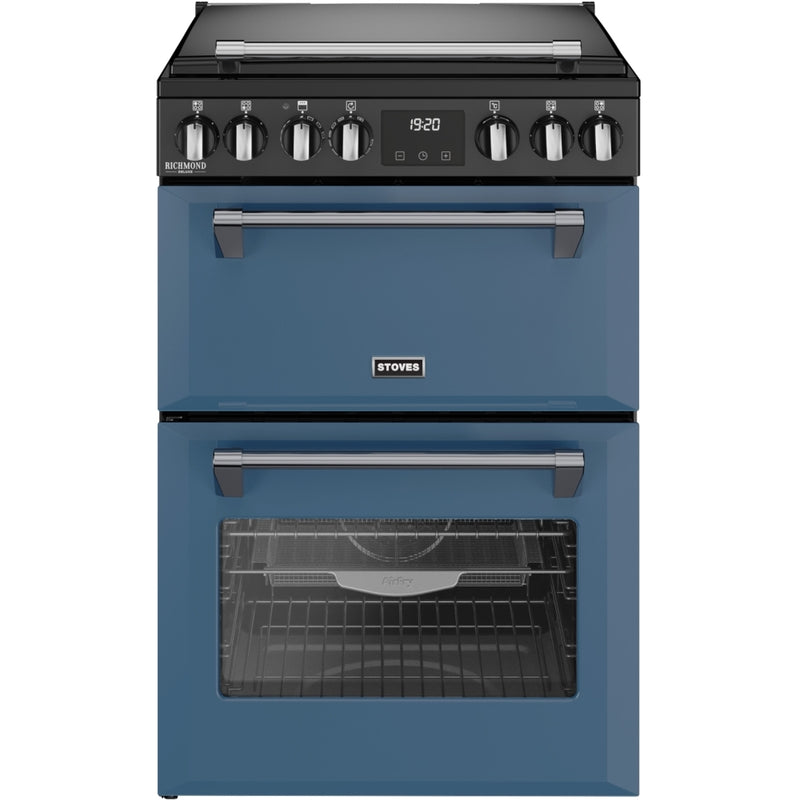 ST DX MRA RICH 60Ei RTY TWB 444411999 - Blue Dual Fuel Range Cooker - Double Oven - A Energy Rated