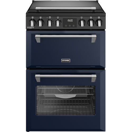 ST DX MRA RICH 60Ei RTY MBL 444412000 - Blue Dual Fuel Range Cooker - Double Oven - A Rated