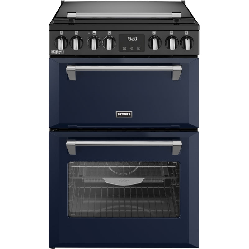 ST DX MRA RICH 60Ei RTY MBL 444412000 - Blue Dual Fuel Range Cooker - Double Oven - A Rated