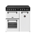 ST DX RCA RICH 90Ei RTY IWH 444412010 - White 90cm Range Cooker - Induction - A Rated