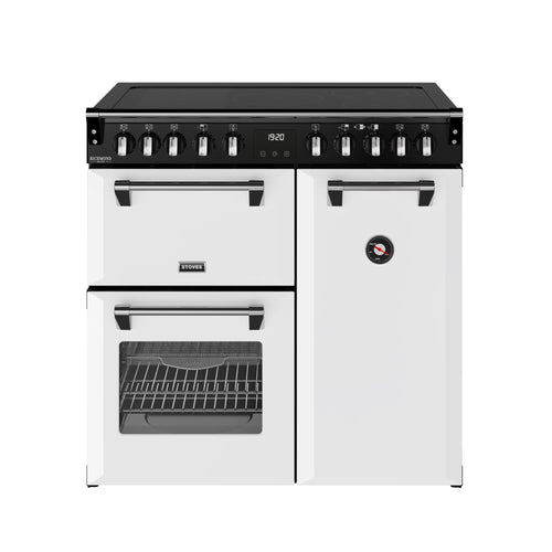 ST DX RCA RICH 90Ei RTY IWH 444412010 - White 90cm Range Cooker - Induction - A Rated