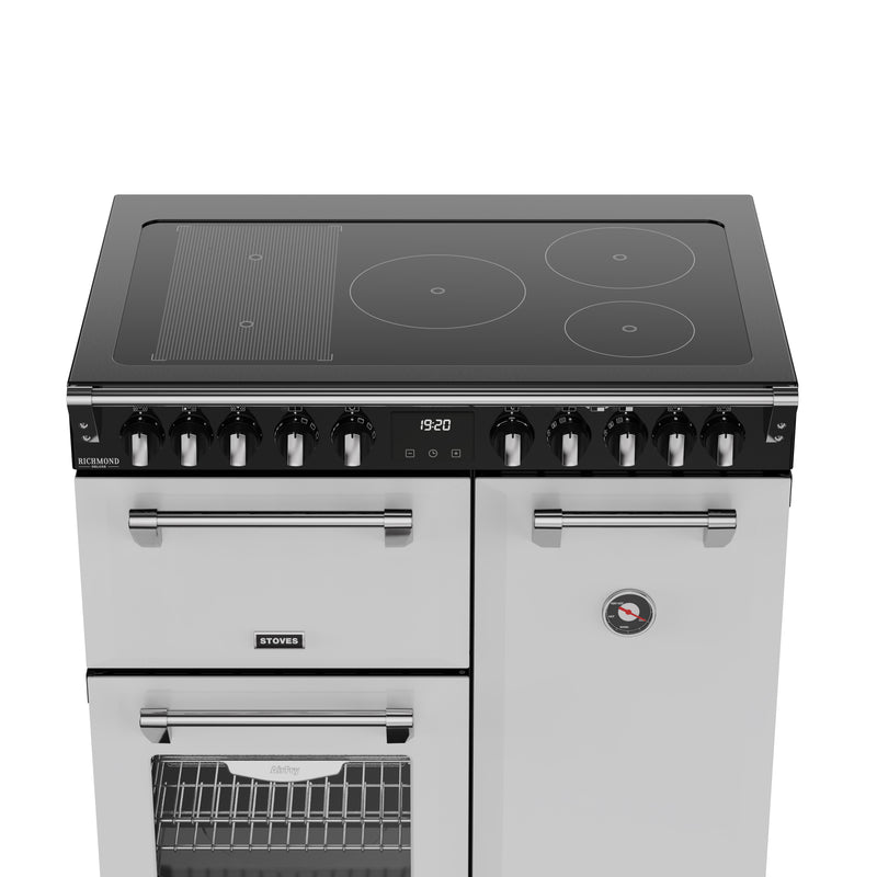 ST DX RCA RICH 90Ei RTY IWH 444412010 - White 90cm Range Cooker - Induction - A Rated