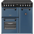 ST DX RCA RICH 90Ei RTY TWB 444412011 - Blue 90cm Range Cooker - 174L - A Rated