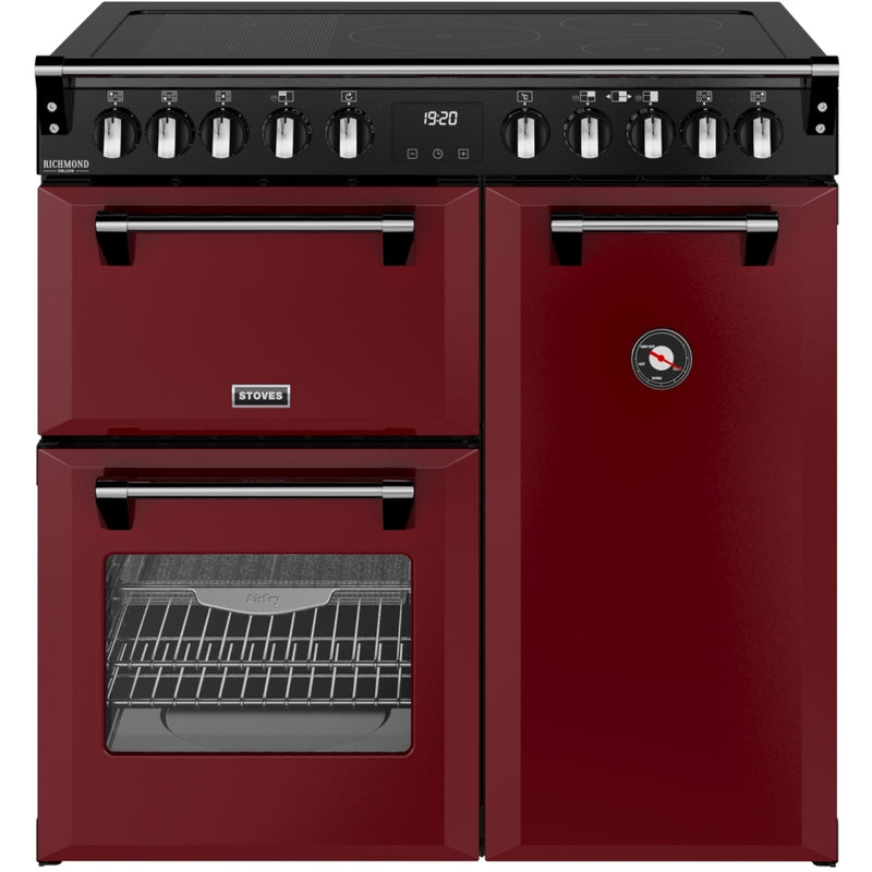 ST DX RCA RICH 90Ei RTY GAR 444412014 - Red 90cm Range Cooker - Induction - A Rated