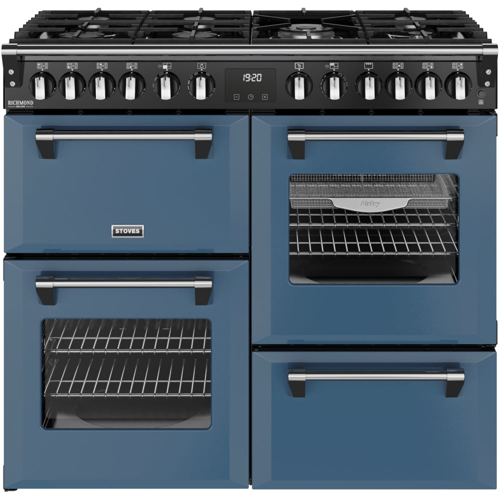 Stoves ST DX RCA RICH 100DF TWB 444412017- Blue 100cm Range Cooker - D ...