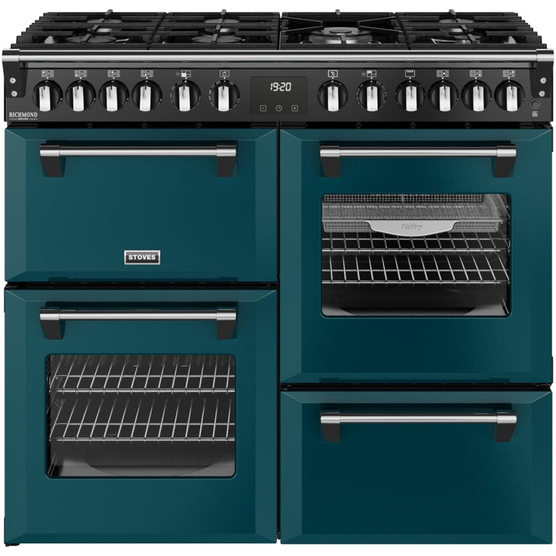 Stoves ST DX RCA RICH 100DF DMA 444412019 - Green Range Cooker - 196L - A Rated