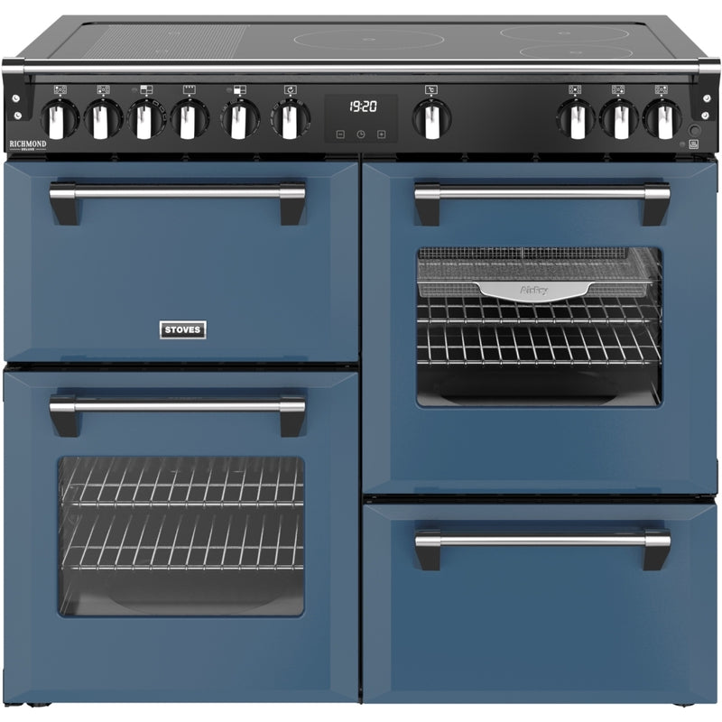 Stoves ST DX RCA RICH 100Ei RTY TWB 444412023 - Blue Range Cooker - 196L Quad Oven - A Rated