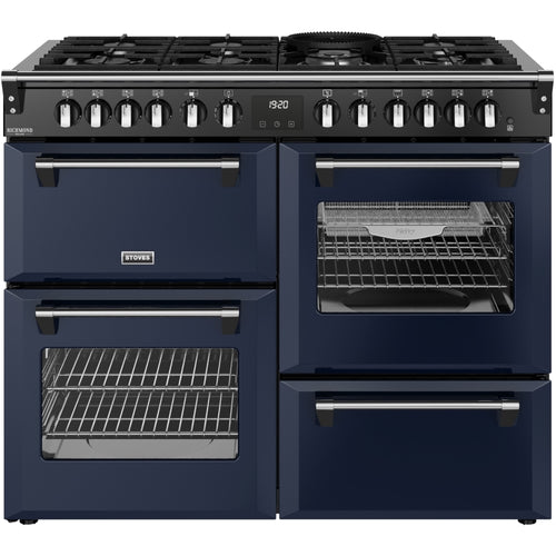 Stoves ST DX RCA RICH 110DF MBL 444412030 - Blue Range Cooker - 196L Quad Oven - A Rated