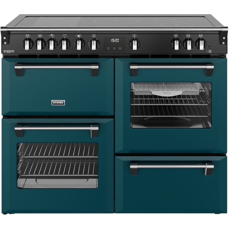 Stoves ST DX RCA RICH 110Ei RTY DMA 444412037 - Green Dual Fuel Range Cooker - 196L - A Rated