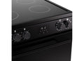 Belling BEL FSA VISION 60E BLK 444412049 - Black & Silver Steel Cooker - 99L Capacity