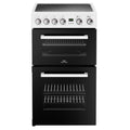 New World 444412057 - White 50cm Electric Cooker - Double Oven - A Energy Rating