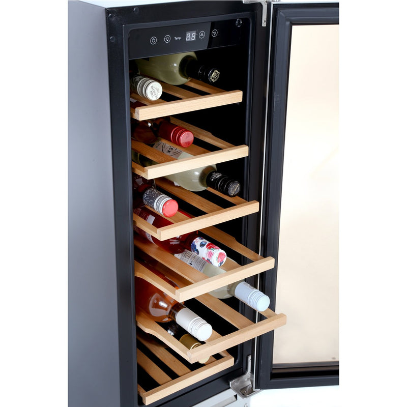 Stoves 300WC Mk2 - Stainless Steel Wine Cooler - 18 Bottle Capacity - G Energy Rating