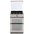 Stoves ST STERLING 600DF Sta - Stainless steel 4 Zone Dual Fuel Cooker - A energy - Display