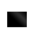 GDHA 444442907 - Black Glass Splashback - 60cm Wide