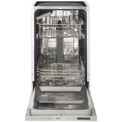 Belling IDW45 - White 10 Place Setting Slimline Dishwasher - Fully Integrated - D Energy Rating