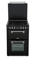 Stoves ST RICH 600G BLK - Black 4 Zone Gas Cooker - A energy