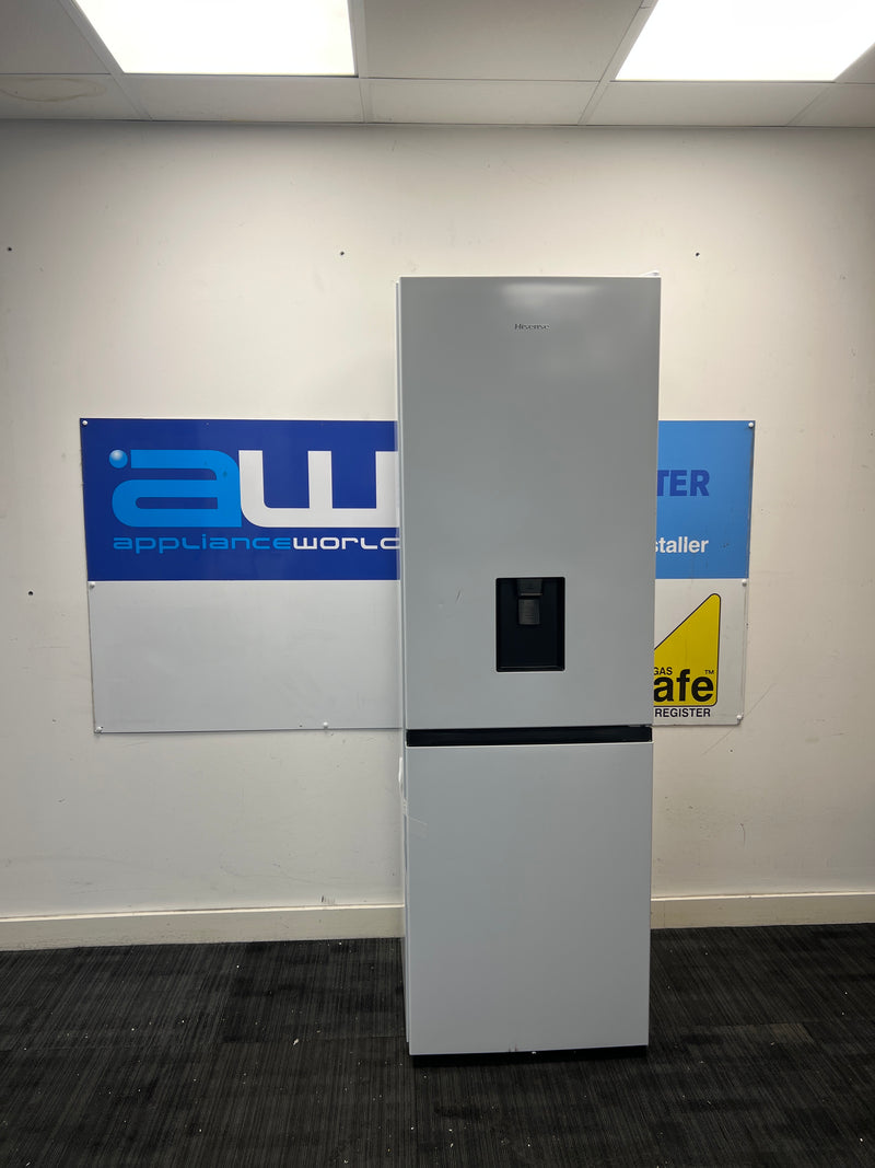Hisense RB390N4WW1 - White Freestanding 60/40 Frost Free Fridge Freezer - F energy - Unboxed