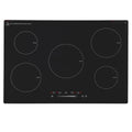 sia INDH75BL - Black 5 Zone Induction Hob - Display