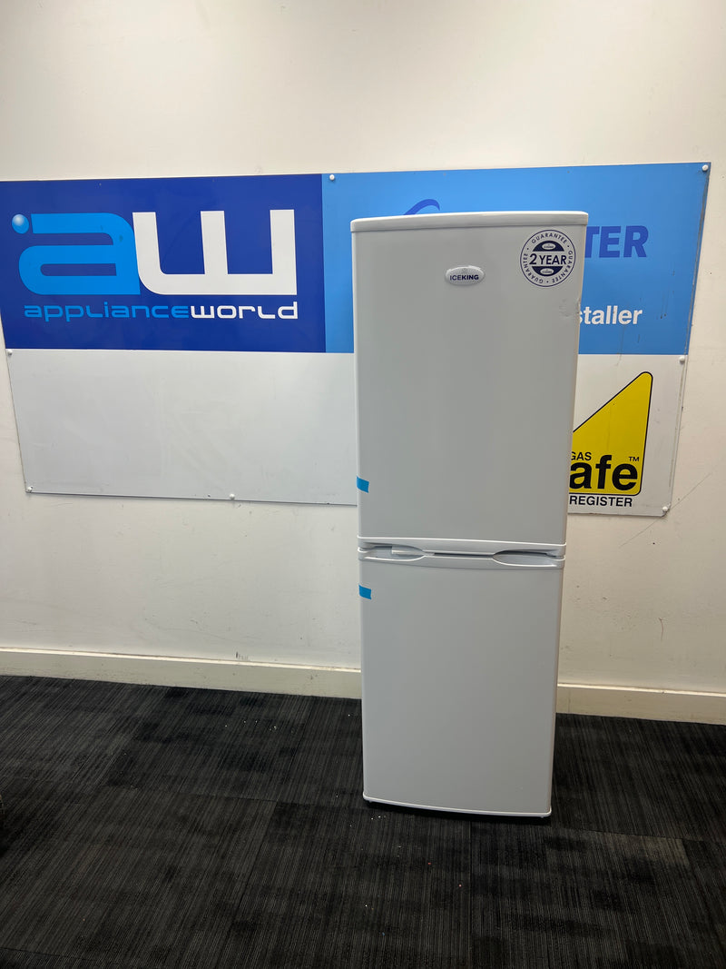 Iceking IK8951EW - White Freestanding 50/50 Manual Defrost Fridge Freezer - E energy - Unboxed