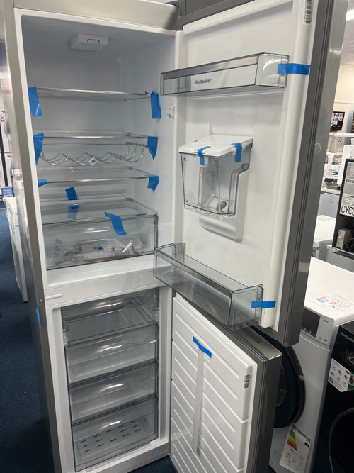 Montpellier MFF183EXWD - Inox 50/50 Frost Free Fridge Freezer with Water Dispenser - E energy - Unboxed