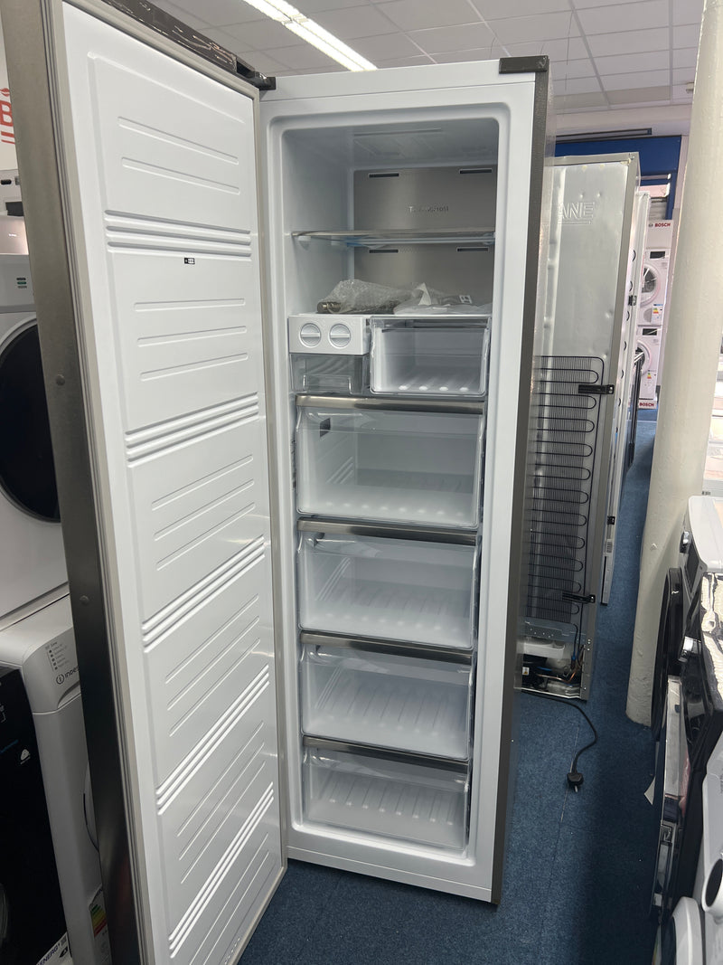 Teknix TH60TNFX - Silver Freestanding Auto Defrost Freezer - E energy - Unboxed