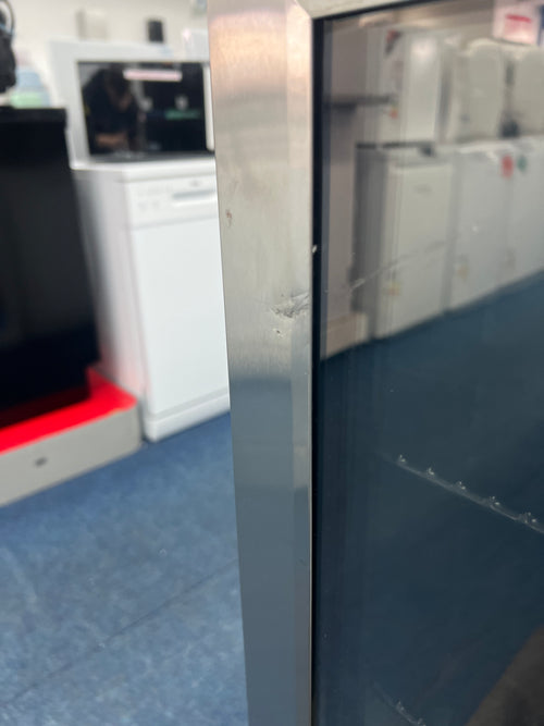 Willow WBC98SS - Stainless Steel 98L Drinks Cooler - Undercounter, Triple Glazed Door - E Energy Rating - Unboxed