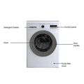 Amica AWDI814D - White 8KG/6KG Washer Dryer - 1400 RPM