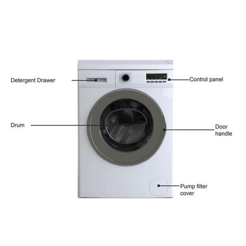 Amica AWDI814D - White 8KG/6KG Washer Dryer - 1400 RPM