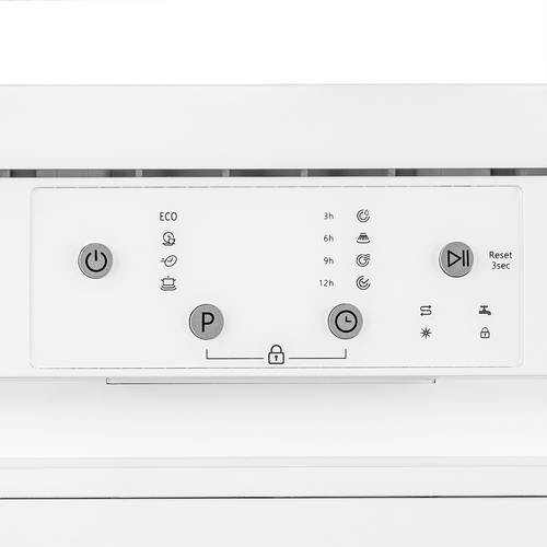 SIA SFSD604W - White Freestanding Dishwasher - 14 Place Settings - E Energy