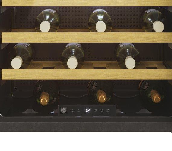Hoover HWCB45UKSS - Stainless Steel Wine Cooler - 24 Bottles - F Energy Rating