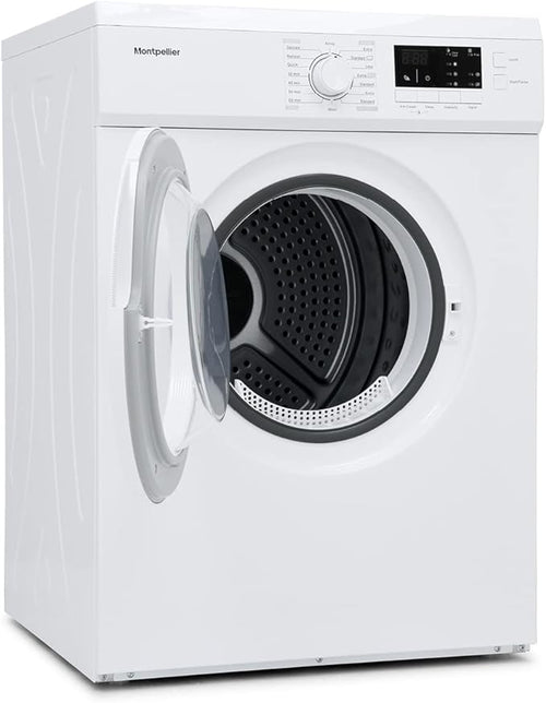 Montpellier MVSD7W - White 7KG Vented Dryer - C energy - Display