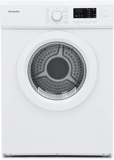 Montpellier MVSD7W - White 7KG Vented Dryer - C energy