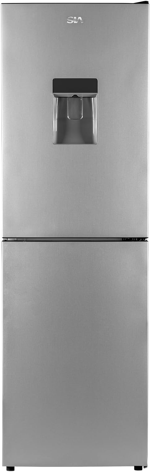 SIA SFF17650SE - Silver 50/50 Split Fridge Freezers - 252L - E Energy Rating