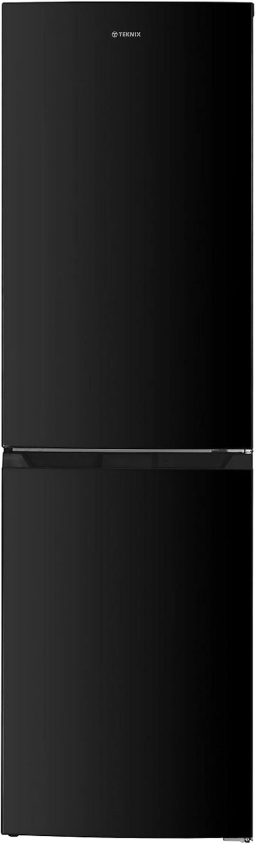 Teknix STF1725B - Black Fridge Freezer - 55cm Width - E Energy Rating