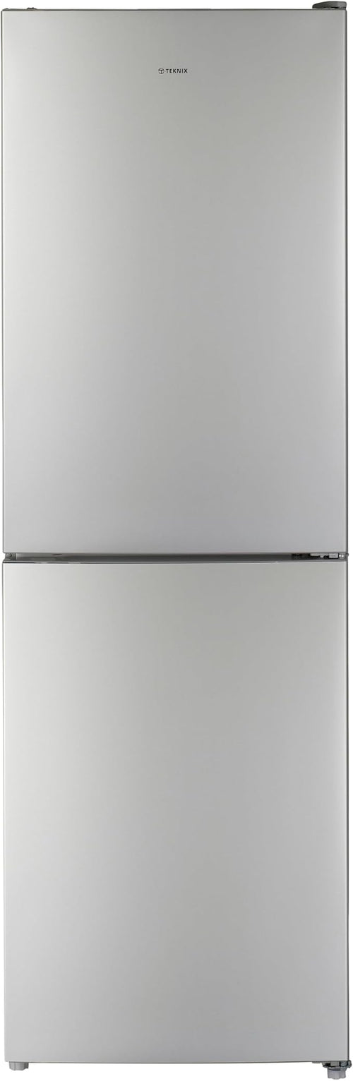 Teknix FF1860S - Silver Freestanding 50/50 Frost Free Fridge Freezer - F energy - Display