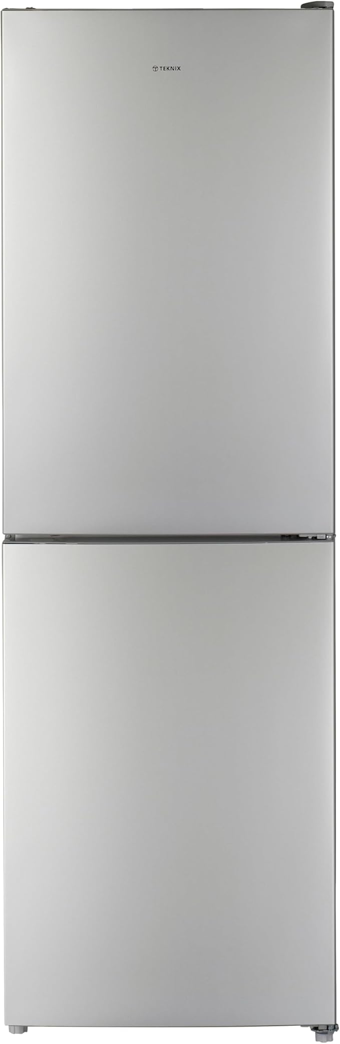 Teknix FF1860S - Silver Freestanding 50/50 Frost Free Fridge Freezer - F energy - Display