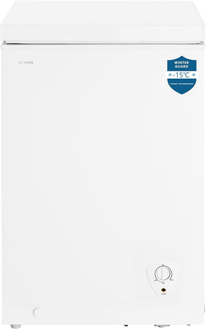 Teknix CH95 - White 95L Chest Freezer - Garage Safe - 4 Star, E