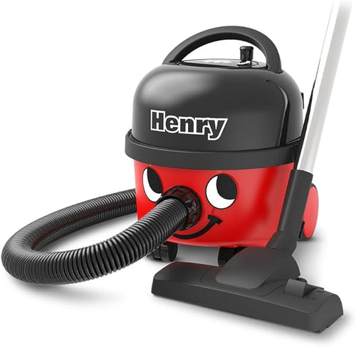 Numatic Henry HVR 160-11 Bagged Cylinder Vacuum, 620 W, 6 Litres, Red and Black