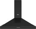 Belling BEL FARMHOUSE CHIM 90PYR BLK - Black 90cm Pyramid Extractor Hood - 600m³/h - C Energy Rating