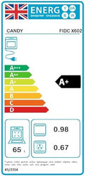 Candy FIDCX602 - Stainless Steel 70L Built-In Single Oven - Convection, 8 Functions - A+ energy
