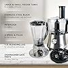 Wahl James Martin LEUKKALG11860 - Stainless Steel Food Processor and Blender Combo - 1.5L - A energy